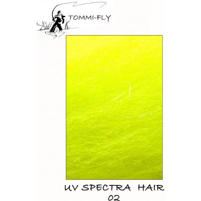 Tommi-fly UV Spectra hair Fluo žlutá – Hledejceny.cz