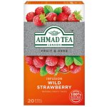 Ahmad Tea Wild Strawberries ovocný čaj 20 x 2 g – Zbozi.Blesk.cz