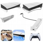iPega P5S008 Horizontální Stojan s USB HUB PS5 Slim bílý – Zboží Živě
