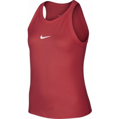 Nike Court Dry Tank červený – Zboží Dáma