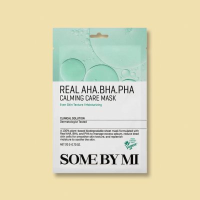 Some By Mi Real AHA BHA PHA Calming Care Mask 20 g – Hledejceny.cz