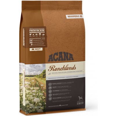 Acana Regionals Ranchlands hovězí jehněčí sleď bizon losos 2 x 11,4 kg – Sleviste.cz