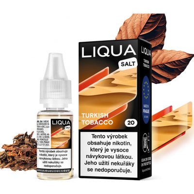 Liqua Salt Turkish Tobacco 10 ml 10 mg – Zboží Mobilmania