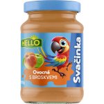Hello ovocná přesnídávka s Broskvemi 10 x 190 g – Zboží Dáma