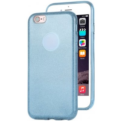 Pouzdro AppleKing třpytivé iPhone 6 / 6S - modré – Zboží Mobilmania