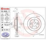 Brzdový kotouč BREMBO 09.D626.11 | Zboží Auto