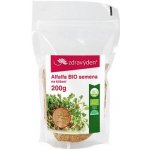 ZdravýDen Bio alfalfa semena na klíčení 200 g – Zboží Mobilmania