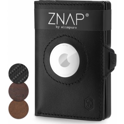 Slimpuro ZNAP Airtag Wallet ochrana RFID ZNAPAirBlack12