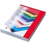 Fellowes Zadní kryt Chromo pro kroužkovou vazbu lesklý červený A4 250 g balení 100 ks 27481 – Zboží Živě