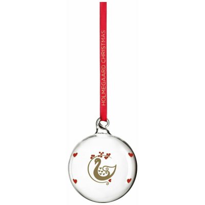 Holmegaard Ann-Sofi Romme Annual Christmas Bauble 2025 vánoční ozdoba průhledná – Hledejceny.cz