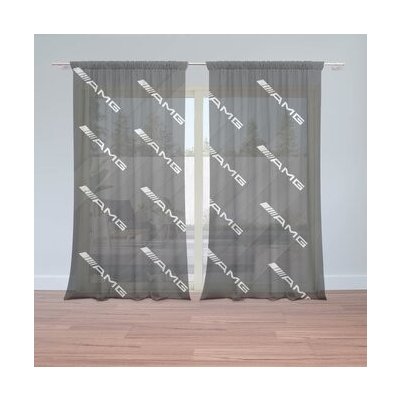 Sablio Záclony AMG vzor: 2ks 150x250cm – Zboží Mobilmania