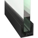 Hahn Steel Zasklení pevné - profil U skládaný z dvou částí 20mm,černý – Hledejceny.cz