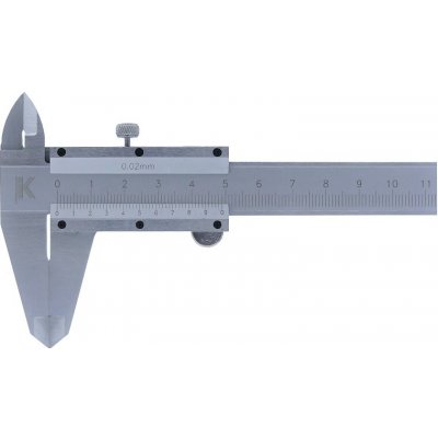 KMITEX Posuvné měřítko analogové 150mm s aretací šroubkem 0,02mm – Zboží Mobilmania