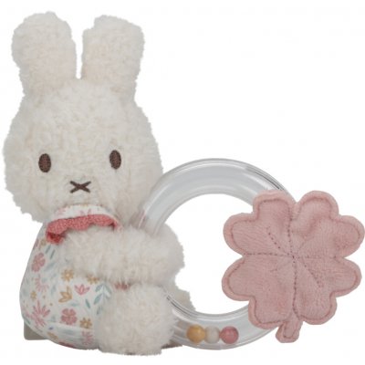 Little Dutch Chrastítko s korálky králíček Miffy Lucky Blossom – Hledejceny.cz