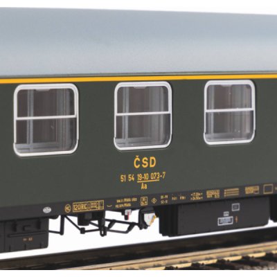 Piko Osobní vagón Aa 1. tř. ČSD IV 58553 – Zboží Mobilmania