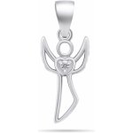 Brilio Silver stříbrný přívěsek Andělíček PT122W – Hledejceny.cz