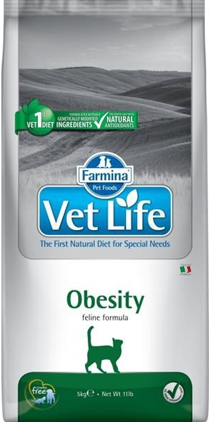 Vet Life Natural Feline Obesity 5 kg