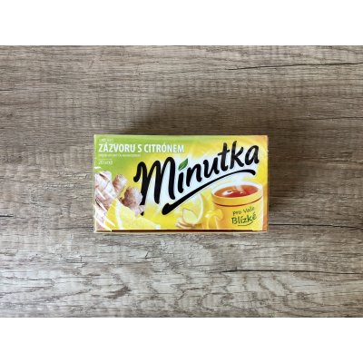 Mokate Minutka ovocno bylinný čaj Zázvor s citrónem 20 x 2 g – Zboží Mobilmania