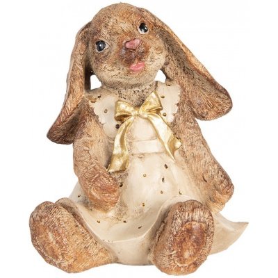 Dekorace králíček v šatičkách a mašlí - 16*14*18 cm – Hledejceny.cz