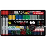 STABILO Kreativní set STABILO Creative Tips PASTEL 6 různých barev 30 ks sada v plechu – Hledejceny.cz