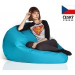 CrazyShop sedací vak Hruška Mega tyrkysová – Sleviste.cz