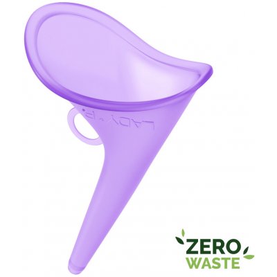 LadyP pomůcka pro čůrání vestoje fialová Obal: Zero waste – bez plastového a papírového obalu
