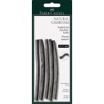 Faber-Castell Přírodní uhel Pitt Monochrome 6-11 mm, 6 kusů – Zboží Dáma