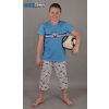 Dětské pyžamo a košilka Vienetta Secret Fotbal modrá