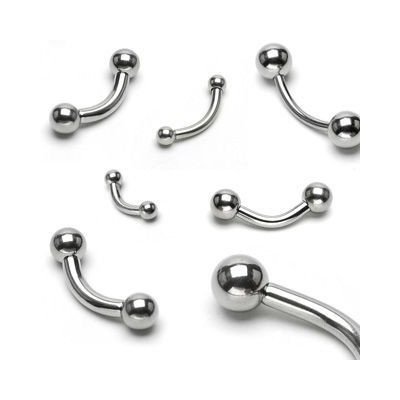 Šperky4U piercing do obočí kuličky tyčky OB01100-16195 – Zboží Mobilmania