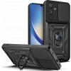Pouzdro a kryt na mobilní telefon Pouzdro TECH-PROTECT CAMSHIELD PRO GALAXY A34 5G černé