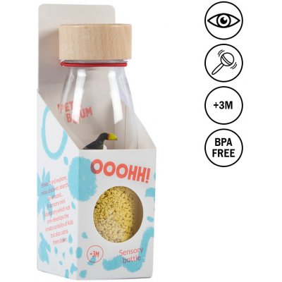 Petit Boum senzorická zvuková lahev tukan 250ml – Zboží Mobilmania