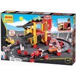 Écoiffier 3042 Abrick Garáž F1 se závodní dráhou a 4 autíčky – Zboží Dáma