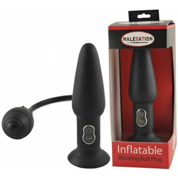 Malesation Inflatable Butt Plug s vibracemi