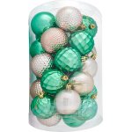 4Home Sada vánočních ozdob Mint 25 ks – Sleviste.cz
