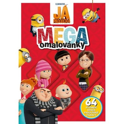 Já padouch 4 Mega omalovánky – Zboží Dáma