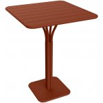 Fermob Luxembourg Pedestal 80 x 80 cm kovový stůl Zemitě červený – Hledejceny.cz