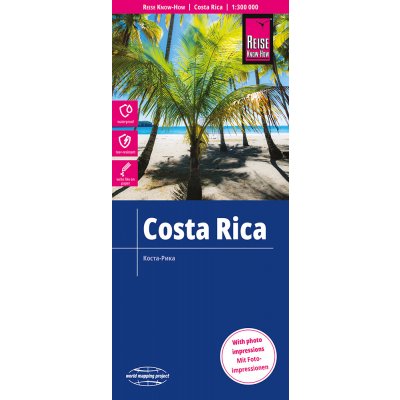 mapa Costa Rica 1:300 t. – Zboží Mobilmania