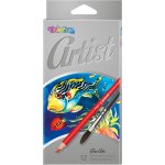 Colorino Fine Arts 12 barev štětec R65528 – Zboží Mobilmania