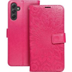 Pouzdro Forcell MEZZO Book SAMSUNG Galaxy A54 5G mandala purpurové