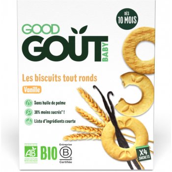 Good Gout BIO VANILKOVÁ KOLEČKA 80 G