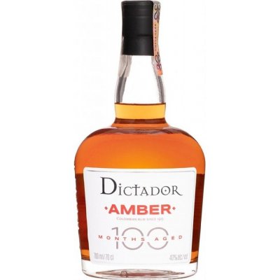 Dictador Amber 100 Months 40% 0,7 l (holá láhev) – Hledejceny.cz