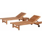 Prowood Zahradní lehátko ThermoWood SET V2 + nátěr Honey + PCD 91 – Zboží Dáma