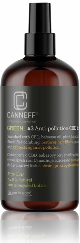 Canneff Green.3 CBD & Keratin Hair Spray 200 ml
