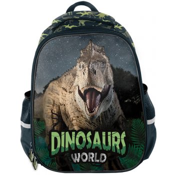 Paso batoh premium Dinosaur zelený