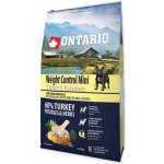 Ontario Mini Weight Control Turkey & Potatoes 2,25 kg – Hledejceny.cz