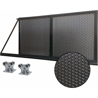 Samonosná brána s výplní TAHOKOV Povrchová úprava: Žárové pozinkování, Rozměry průjezdu (š. x v.): 300cm x 130cm – Hledejceny.cz