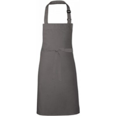 Link Kitchen Wear Nastavitelná zástěra na grilování bez potisku šedá tmavá X979 – Zboží Mobilmania
