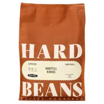 Hard Beans Coffee Tvrdá Delicacy Coconut Espresso zrnková 1 kg – Hledejceny.cz