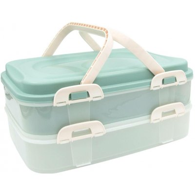 BANQUET Party box CULINARIA 2 x 7 l dvoupatrový mint víko – Sleviste.cz