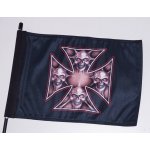 MODABIKERU. Vlajka na motorku Maltezský kříž.VLAJK7100092 – Sleviste.cz